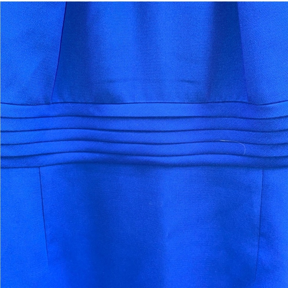Tahari Royal Blue Sexy Sheath Dress, $129 retail NWT, size 14 - Picture 8 of 13